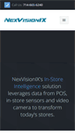 Mobile Screenshot of nexvisionix.com