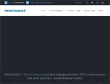 Tablet Screenshot of nexvisionix.com